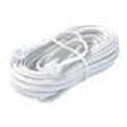 thumbnail image 2 of Steren 50ft Telephone Line Cord - 6 Conductor - RJ12 - White, 2 of 2