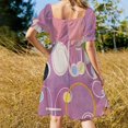 thumbnail image 3 of Hilma af Klint Los Diez Más Grande No. 05 Adulthood Group IV Vestido de manga corta vestido de noche mujer vestido suelto de mujer, 3 of 6