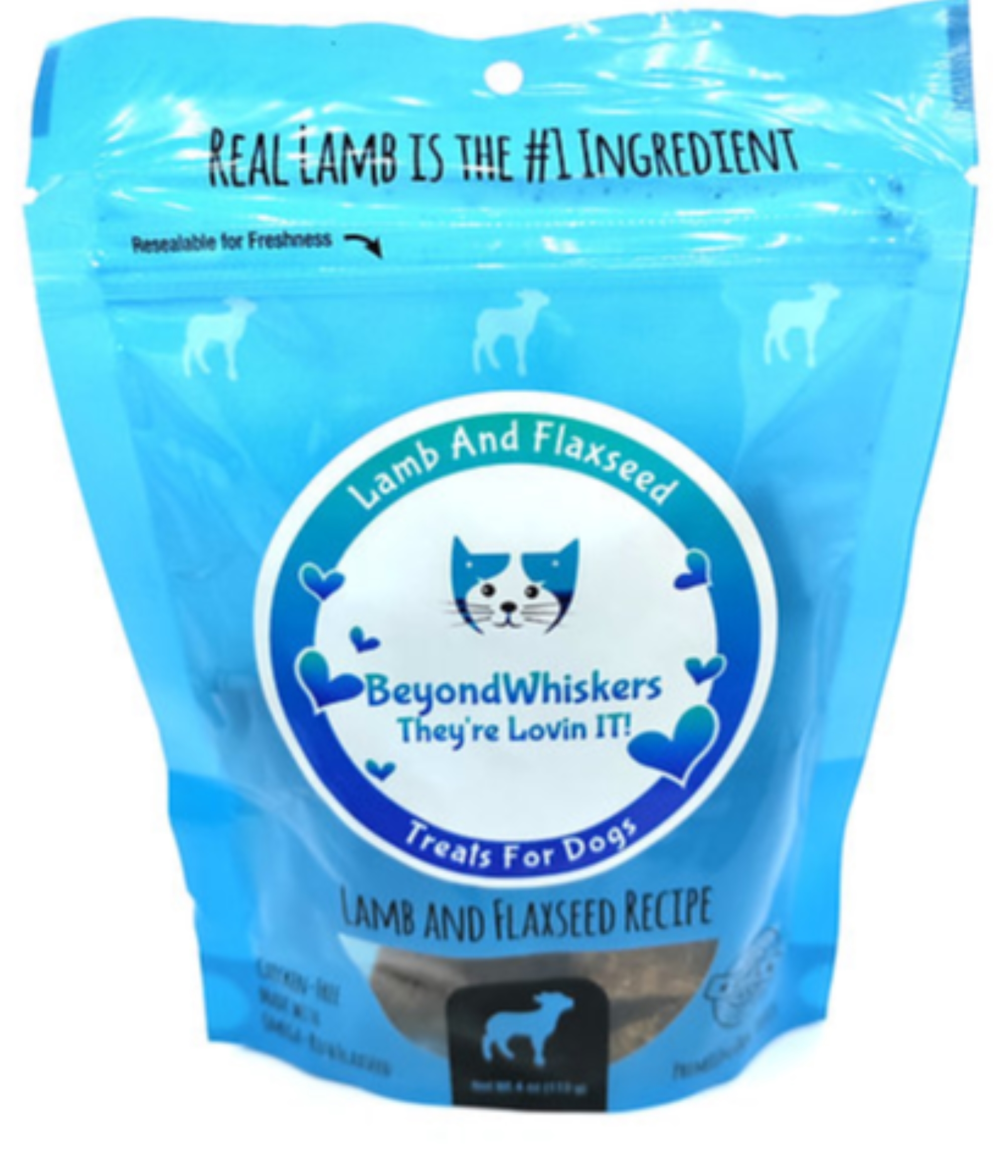 Lamb and Flaxseed Dog Treat 4.3 oz