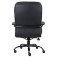 thumbnail image 4 of Pemberly Row Leather Upholstered Swivel Office Chair in Black, 4 of 7