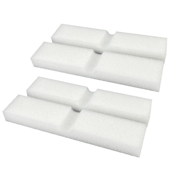 Qzbhct 4 Pcs FX6 Aquarium Bio Sponge Foam Filter for Fluval FX4 / FX5 Filtration Systems