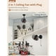 thumbnail image 2 of Ventilador de pared LEDIARY, control remoto de 10 pulgadas, 6 velocidades, ajustable, 2 of 7