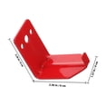 thumbnail image 4 of FESTFENDS 4Pcs Fire Extinguisher Mount Wall Brackets Heavy Duty Iron Holder Hooks for Home Easy DIY Installation, 4 of 5