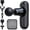 Black, variant on Bob and Brad Q2 Mini Pocket-Sized Deep Tissue, Brand New Portable Percussion Muscle Massager Gun Ultra Small & Quiet