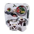 thumbnail image 5 of Kurt Adler 8.5-Inch Battery Operated Lighted Musical Santa Village Scene, 5 of 9