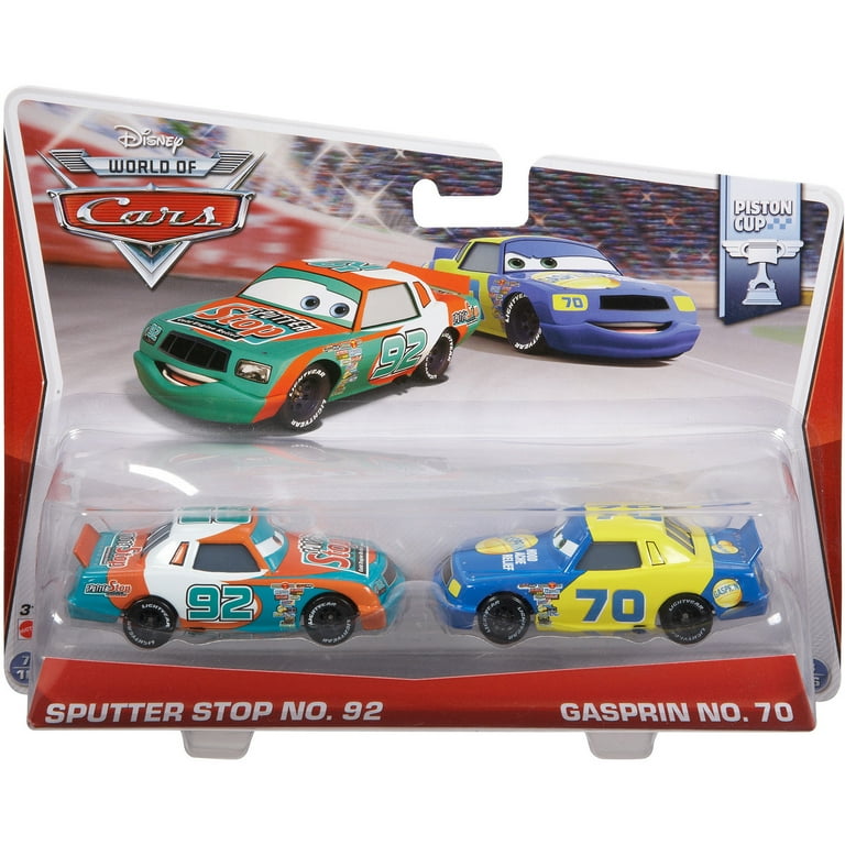 Disney / Pixar Cars Series 2 Sputter Stop No. 92 & Gasprin Disney / Pixar Cars Series 2 Sputter Stop No. 92 & Gasprin