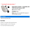 thumbnail image 2 of Brake Master Cylinder - Compatible with 2008 Chevy Express 3500, 2 of 2