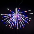 thumbnail image 3 of Vickerman 160Lt x 24" White Starburst Blue 5mm LED Lights., 3 of 6