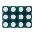 thumbnail image 5 of Rachael Ray Solid Glaze Ceramics Egg Tray, 12-Cup, Teal, 5 of 13