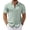 Ice Green, variant on Mens Knit Textured Shirts Button Down Shirt Vintage Polo Shirts Casual Tropical Hawaiian 70S Trendy Shirts