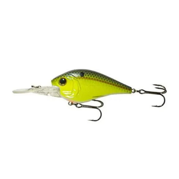 6th Sense – Crush 250MD Crankbait Bass Fishing Lure, 2.5 in, 5/8 oz, 7–11 ft Diving Depth, #3 Treble Hooks