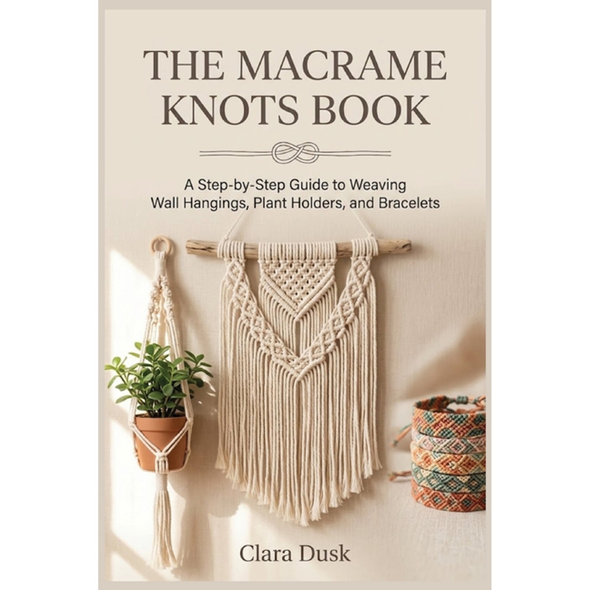 The Paracord Knots Book The Macrame Knots Book A Step-by-Step Guide to Weaving Wall Hangings, Plant Holders, and Bracelets, Book 6, (Paperback)