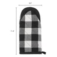 thumbnail image 6 of Unique Bargains 2pcs Soft Heat-Resistant Thick Cotton Lining Oven MittsBlack 11.4" x 5.9", 6 of 6