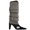 Light Grey, variant on AYYUFE Women Winter Warm Crochet Knit High Knee Leg Warmer Leggings Boots Decor Socks