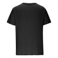 thumbnail image 5 of Taqqpue Mens Summer T-Shirt Ribbed Knit Crew Neck Short Sleeve Shirt Solid Outdoor Fashion Plus Size Casual Tee Tops S-3XL, 5 of 6
