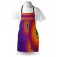 thumbnail image 3 of Oriental Apron Colorful Mandala Design with South Asian Folklore Inspirations Bullseye Circles, Unisex Kitchen Bib Apron with Adjustable Neck for Cooking Baking Gardening, Multicolor, by Ambesonne, 3 of 3