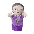 thumbnail image 2 of Figura de títere de mano suave, modelo de juguete para niños, regalo, títere de dedo, bromas para fiesta Abuela, 2 of 9