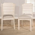 thumbnail image 2 of Hillsdale Furniture Clarion Wood Dining Chair, Set of 2, Sea White, 2 of 6