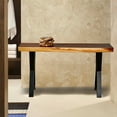 thumbnail image 7 of Home Soft Things Heavy Duty 2pcs Table Legs Rect W Type-24'', 7 of 7