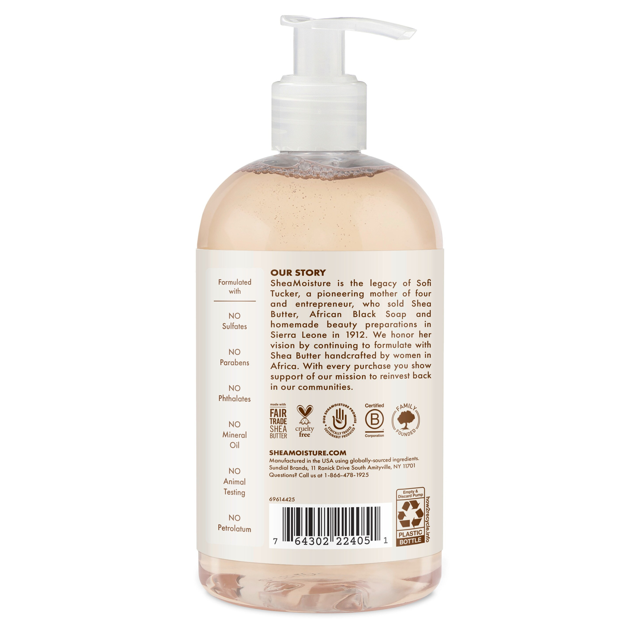 SheaMoisture Baby Wash And Shampoo, 13 fl oz photo 3