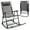 Gray, variant on Topcobe Outdoor Zero Gravity Rocker for Lawn, Porch, Backyard, Comfortable, Beige