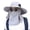 Gray, variant on Hat with Face Protection, UPF 50 Wide Brim Fishing Hat with Detachable Face Cover and Windproof Rope for Hiking and Travel