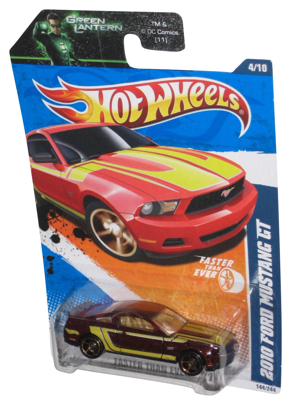 Hot Wheels Faster Than Ever 4/10 (2010) Ford Mustang GT Gold