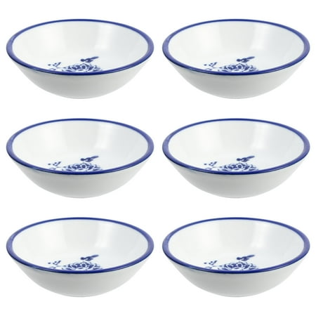 

6PCS Ceramic Sauce Dish Multi-functional Dipping Bowl Practical Dipping Bowl