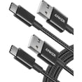 thumbnail image 2 of Cable USB C Anker 2-Pack 6 pies Cargador Tipo C negro, 2 of 2