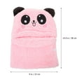 thumbnail image 2 of OUNONA Outdoor Winter Hooded Scarf with Cute Animal Ears, Soft Neck Warmer for Cold Weather, 2 of 5