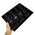 thumbnail image 4 of OUNONA 1Pcs Cash Register For Home Black Currency Tray Management, 4 of 8
