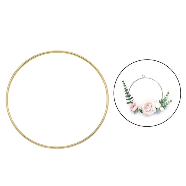 Anillos de Aros de artesanía BLESIY macramé 25cm atrapasueños