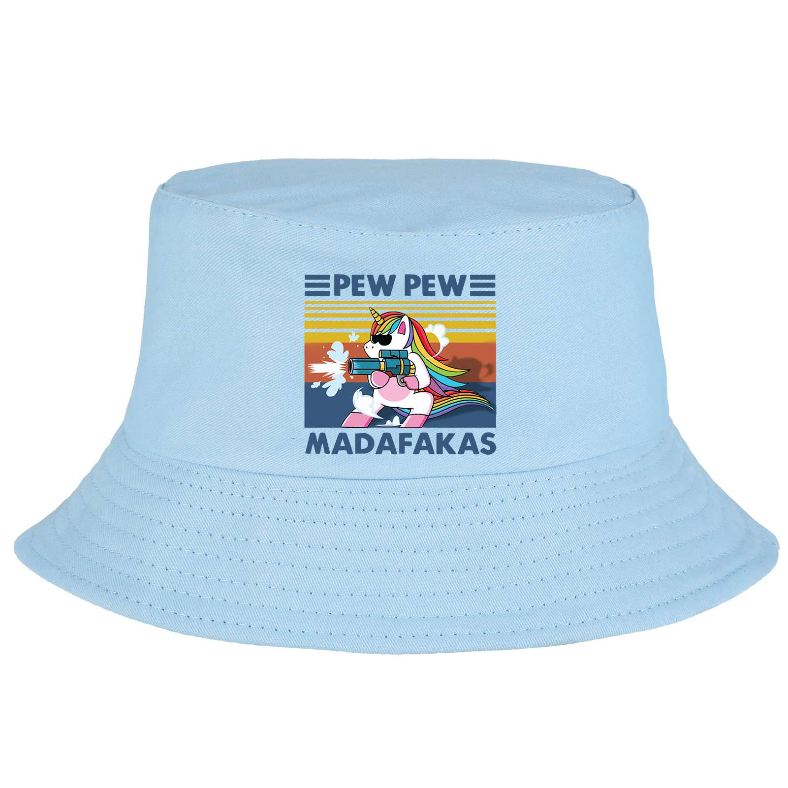 Pew Madafakas Bucket Hats Funny 
