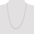 thumbnail image 2 of 925 Sterling Silver 2mm Beaded Chain 16 Inch, 2 of 5