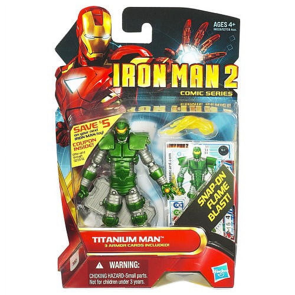 Titanium man action figure outlet