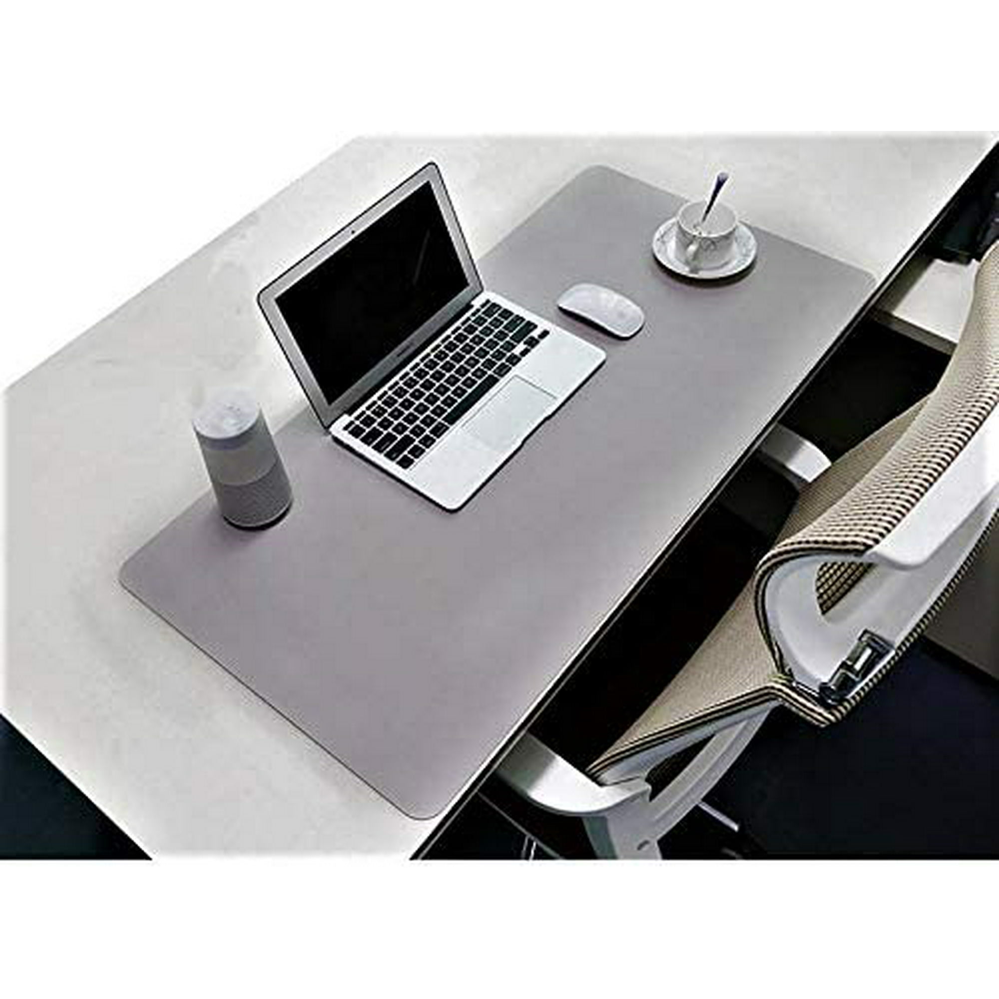 Clear Desk Pad Blotter Mats Office Table Protector on Top of Desks for Laptop Computer Desktop Keyboard Pads Plastic Transparent Wipeable Waterproof