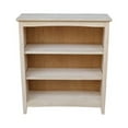 thumbnail image 2 of International Concepts Home Accents Unfinished 36" Shaker Wood Natural Bookcase, 2 of 8