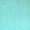 thumbnail image 1 of Ahgly Company Indoor Square Solid Light Blue Modern Area Rugs, 5' Square, 1 of 4