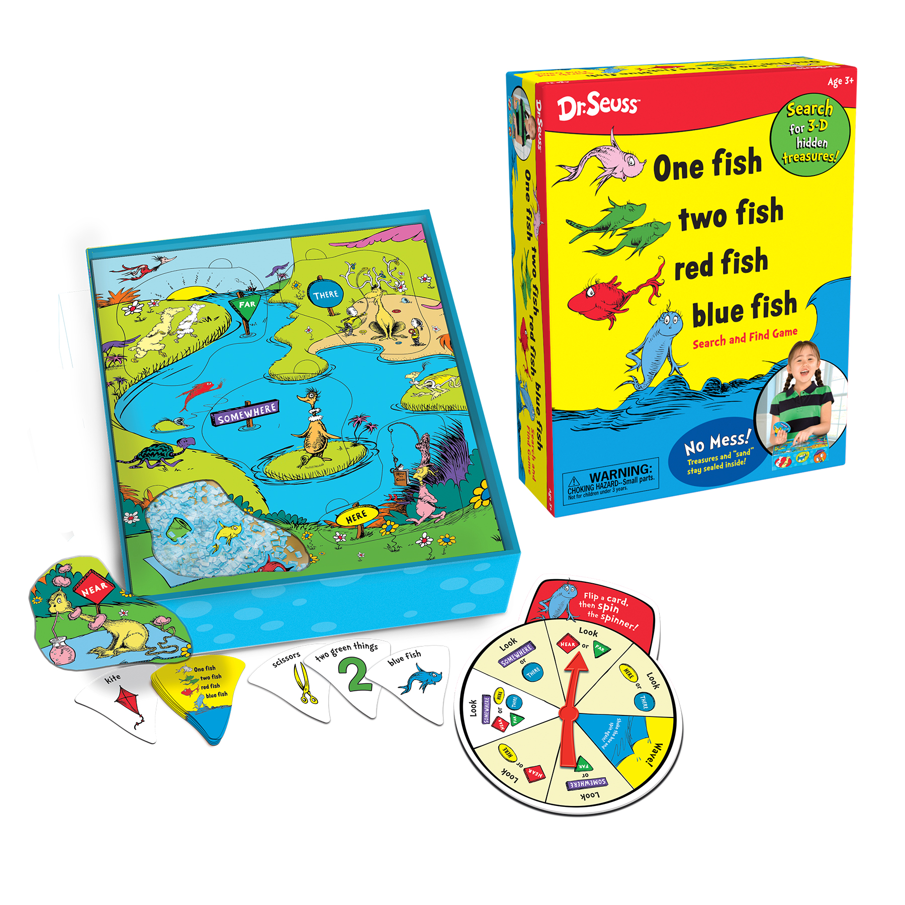 Goliath Dr. Seuss: One Fish, Two Fish, Red Fish, Blue Fish Game