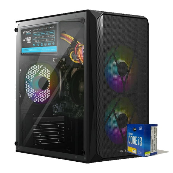 Computadora Armada Intel Core I3 16gb Ram 960Gb SSD Gabinete RGB