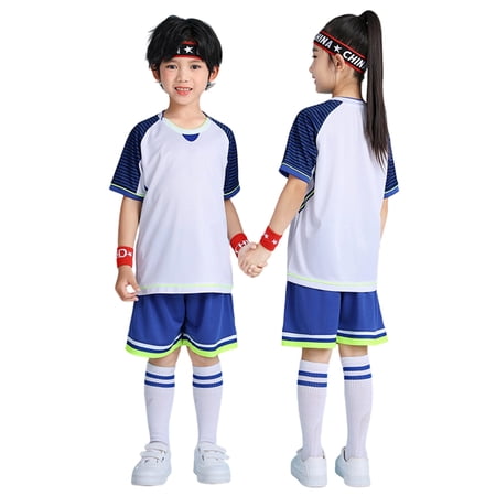 Afdoent Boys Clothing Sets Children s Football Sports Quick Drying Short Sleeve T Shirt And Shorts For Kids Basketball Tracksuit Streetwear