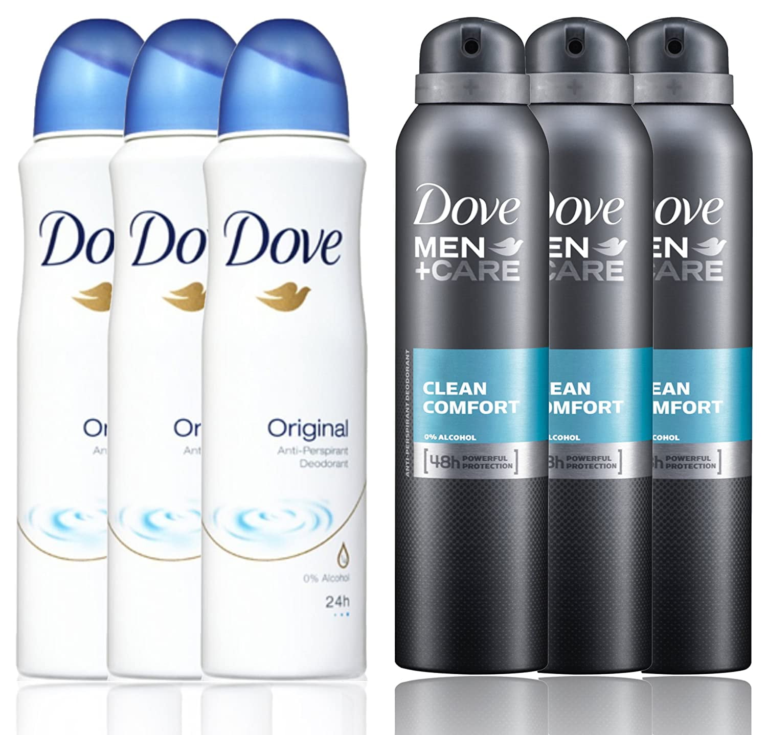 3 Bottles Dove Anti Perspirant Deodorant Original 3 Bottles Dove Men 3-bottles-dove-anti-perspirant-deodorant-original-3-bottles-dove-men