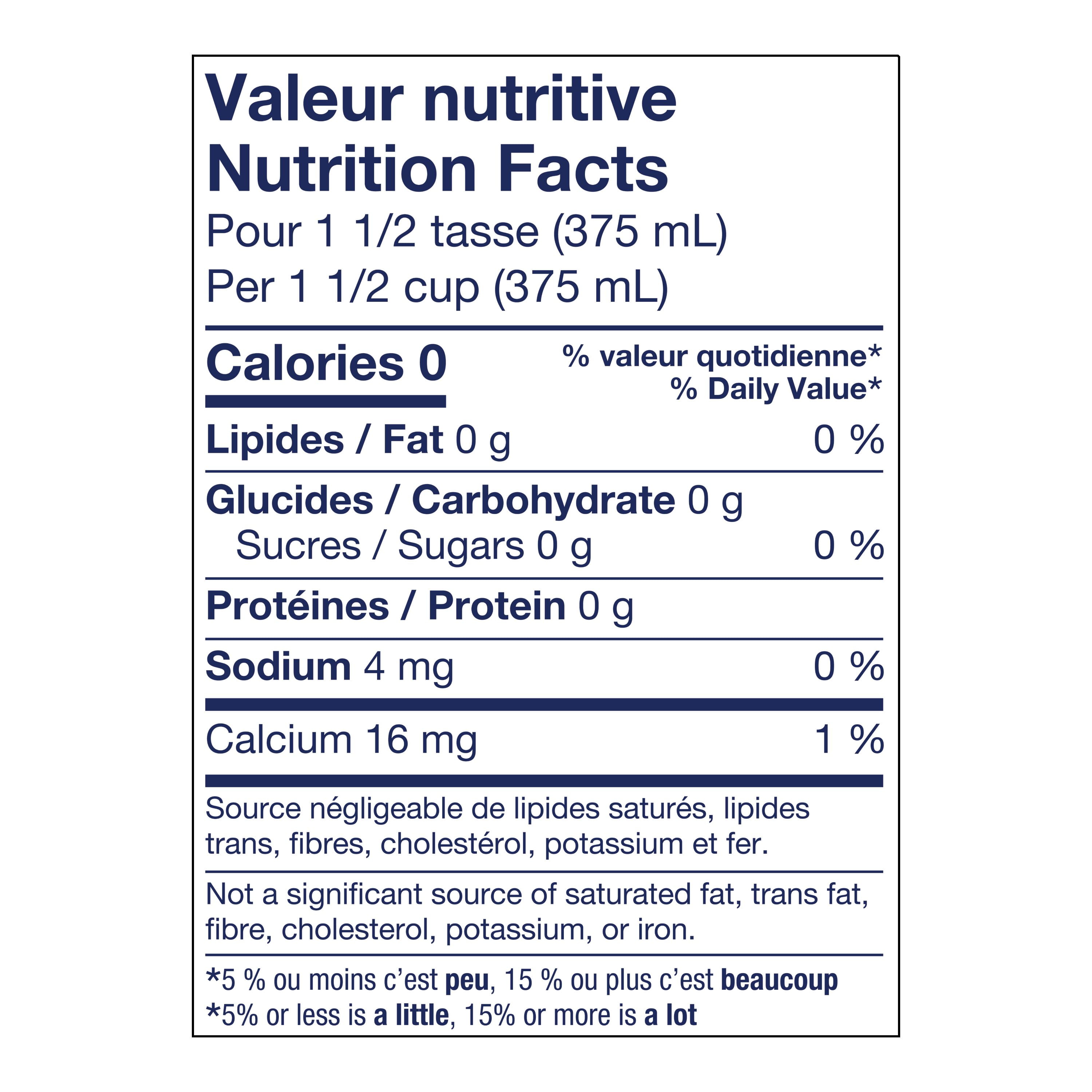 Montellier Eau de source naturelle gazeuse au citron 6 x 1 L, Bouteilles 6 x 1 L