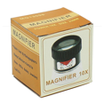 thumbnail image 4 of 10x Loupe Cylindrique Noire Transparente Portable, Mini Loupe de Bureau Anti-Contrefaçon M01, 4 of 5