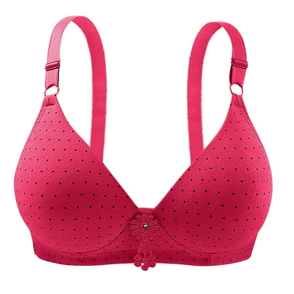 Everyday Bras for Women Women Bras plus Size Push up Running Bras for Women 2 Cup Push up Bra Extra Support Sports Bras for Women Small Sports Bras for Women Womens Underwire Bras Bra Packs Hot Pink