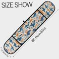 thumbnail image 3 of Dailycode Double Sided Oven Mitt with Loop Heat Resistant Kitchen Long Potholders 7" x 35" Playful Whale and Fish, 3 of 6