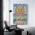 thumbnail image 3 of Pin en Seres celestiales y divinos Póster tibetano Thangka Imagen impresa Arte de pared Póster Pintura Lienzo Pósteres Obras de arte Regalo Habitación Estética 12x18 pulgadas (30x45 cm), 3 of 6
