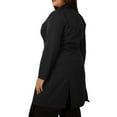 thumbnail image 5 of Panda Uniform by HeedFit Unisex Doctor Lab Coat 37" – M Black, 5 of 8