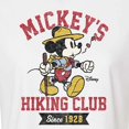 thumbnail image 3 of Disney - Mickey & Friends - Mickey's Hiking Club - Since 1928 - Juniors Cropped Cotton Blend T-Shirt, 3 of 5