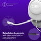 thumbnail image 4 of Auriculares JBL Quantum 100M2 con cable para juegos, micrófono desmontable, color blanco, 4 of 9